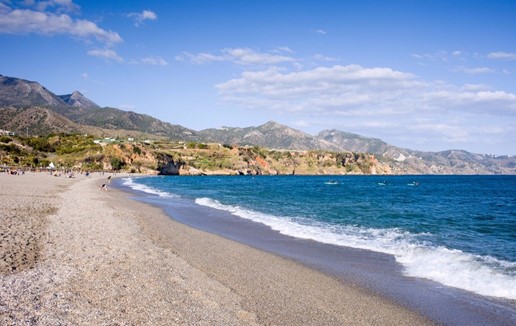 Burriana Beach, Nerja